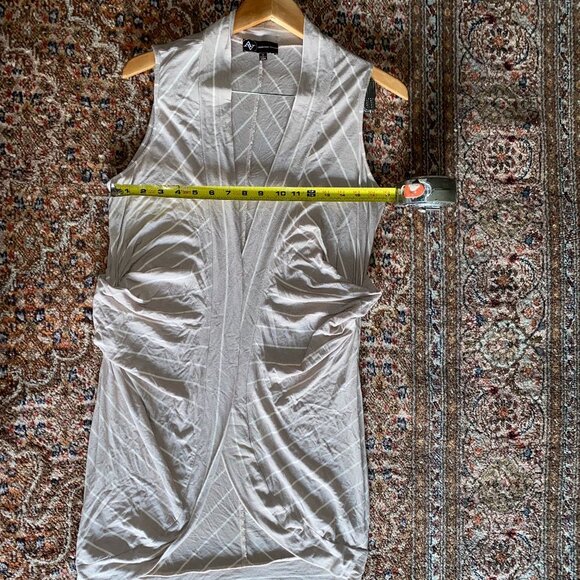 Adrienne Vittadini Open Front Fly away Cardigan size M - Picture 1 of 11